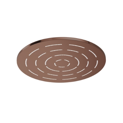 Picture of Single Function Round Shape Maze Overhead Shower - Blush Gold PVD