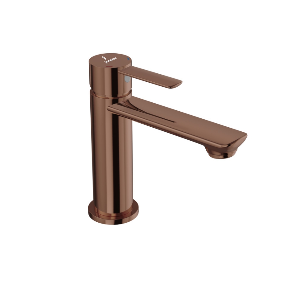 Picture of Single Lever Basin Mixer - Blush Gold Bright PVD