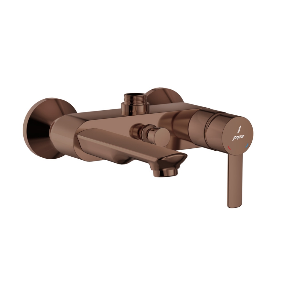 Picture of Single Lever Bath & Shower Mixer - Blush Gold PVD