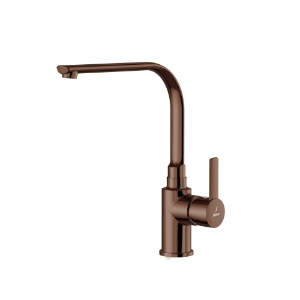 Picture of Side Single Lever Mono Sink Mixer - Blush Gold PVD