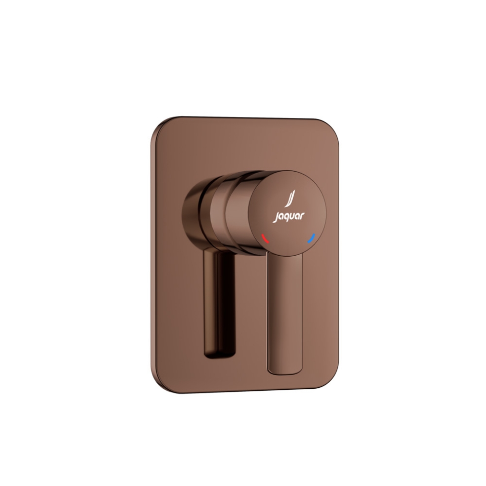 Picture of Exposed Part Kit of Single Lever In-wall Manual Valve - Blush Gold Bright PVD