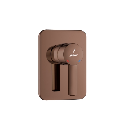 Picture of Exposed Part Kit of Single Lever In-wall Manual Valve - Blush Gold PVD