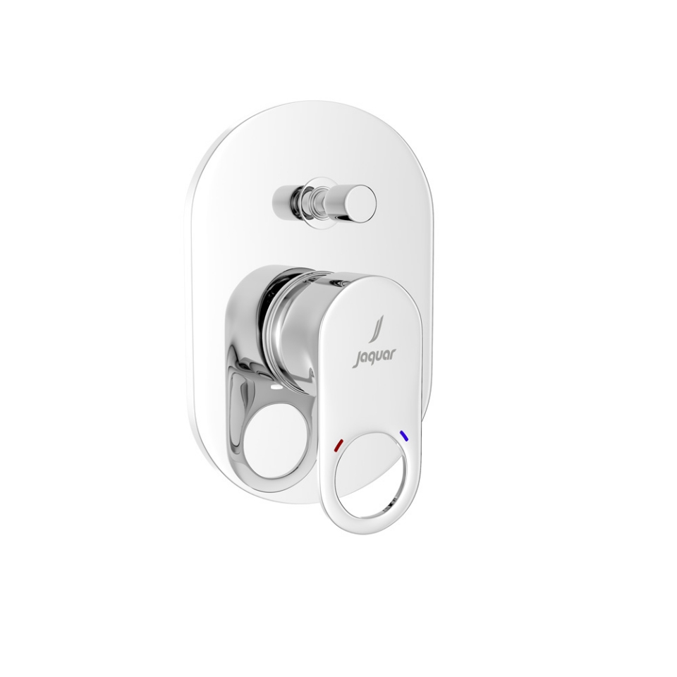 Picture of ชุดอุปกรณ์เปิดปิดของ Diverter แบบก้านโยกเดี่ยวในผนัง 