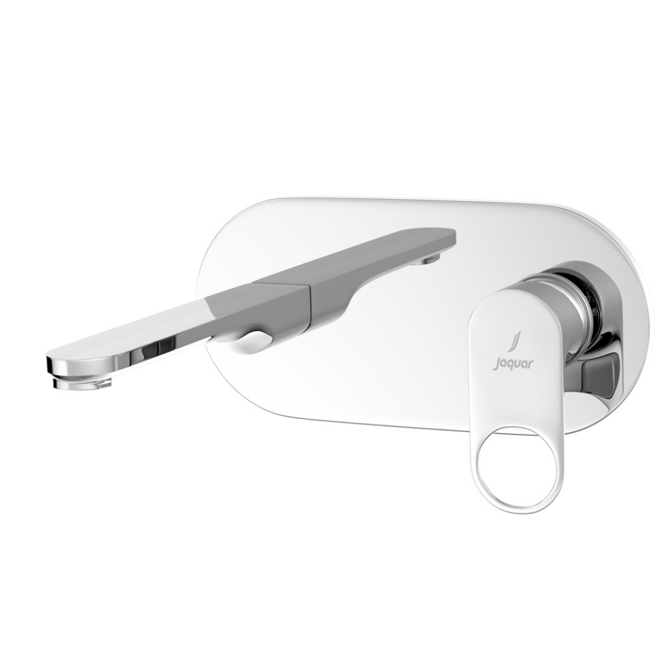 Picture of ก๊อกผสมอ่างล้างหน้าแบบก้านเดี่ยวไม่มีสสะดือป๊อปอัฟ แบบวาล์ว manual - สีดำ