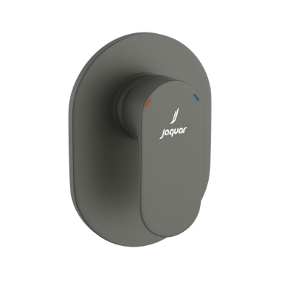 Picture of ชุดอุปกรณ์เปิดปิดของ Diverter แบบก้านเดี่ยวในผนังแบบ manual - สีกราไฟท์