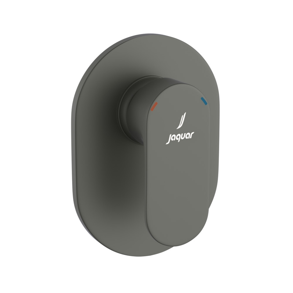 Picture of ชุดอุปกรณ์เปิดปิดของ Diverter แบบก้านเดี่ยวในผนังแบบ manual - สีกราไฟท์