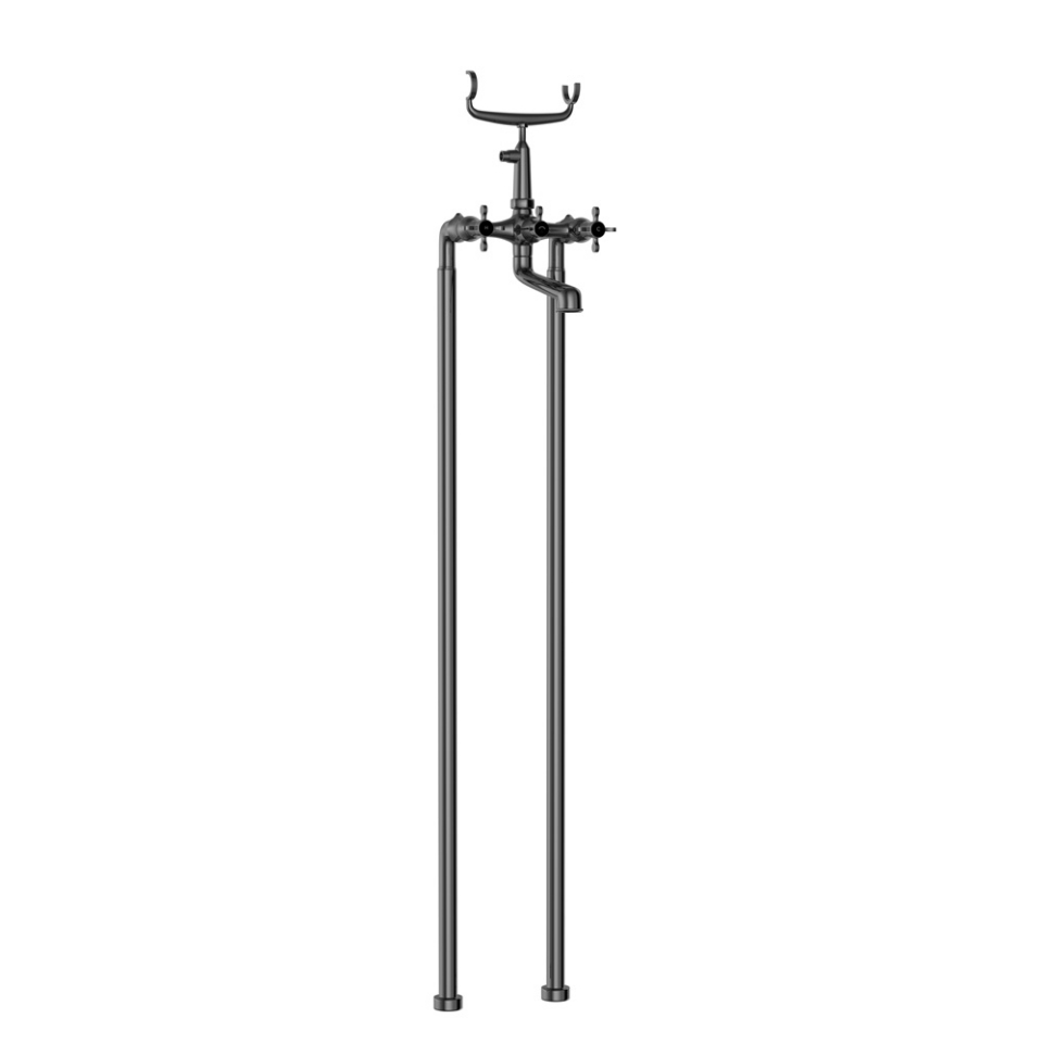 Picture of ก๊อกผสมอ่างอาบน้ำและฝักบัว - สีดำโครเมี่ยม