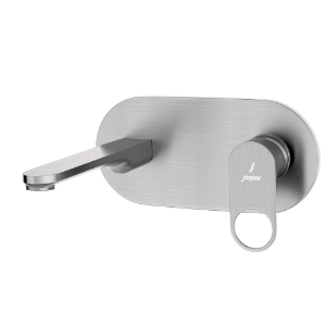 Picture of ก๊อกผสมอ่างล้างหน้าแบบก้านเดี่ยวไม่มีสสะดือป๊อปอัฟ แบบวาล์ว manual - สเตนเลสสตีล