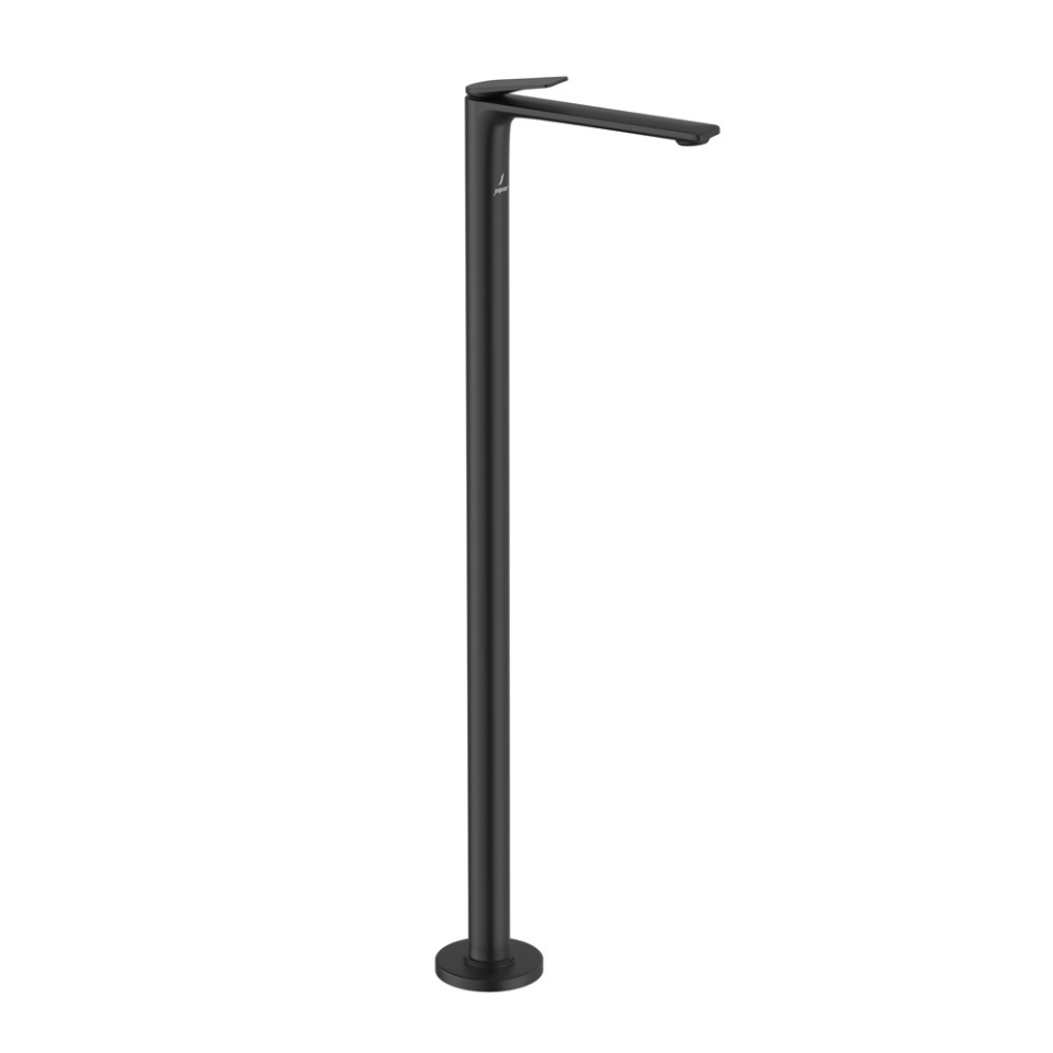 Picture of ก๊อกเดี่ี่ยวอ่างล้างหน้าแบบบก้านโยกคอสูง - สีดำด้าน