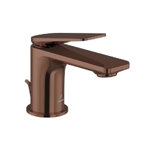 Picture of Single Lever Basin Mixer with Popup Waste - Blush Gold Bright PVD