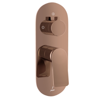 Picture of ชุดชิ้นส่วนภายนอกของก๊อกผสมฝักบัวแบบก้านเดี่ยวรุ่น Aquamax - สีทองอมชมพูเคลือบ PVD