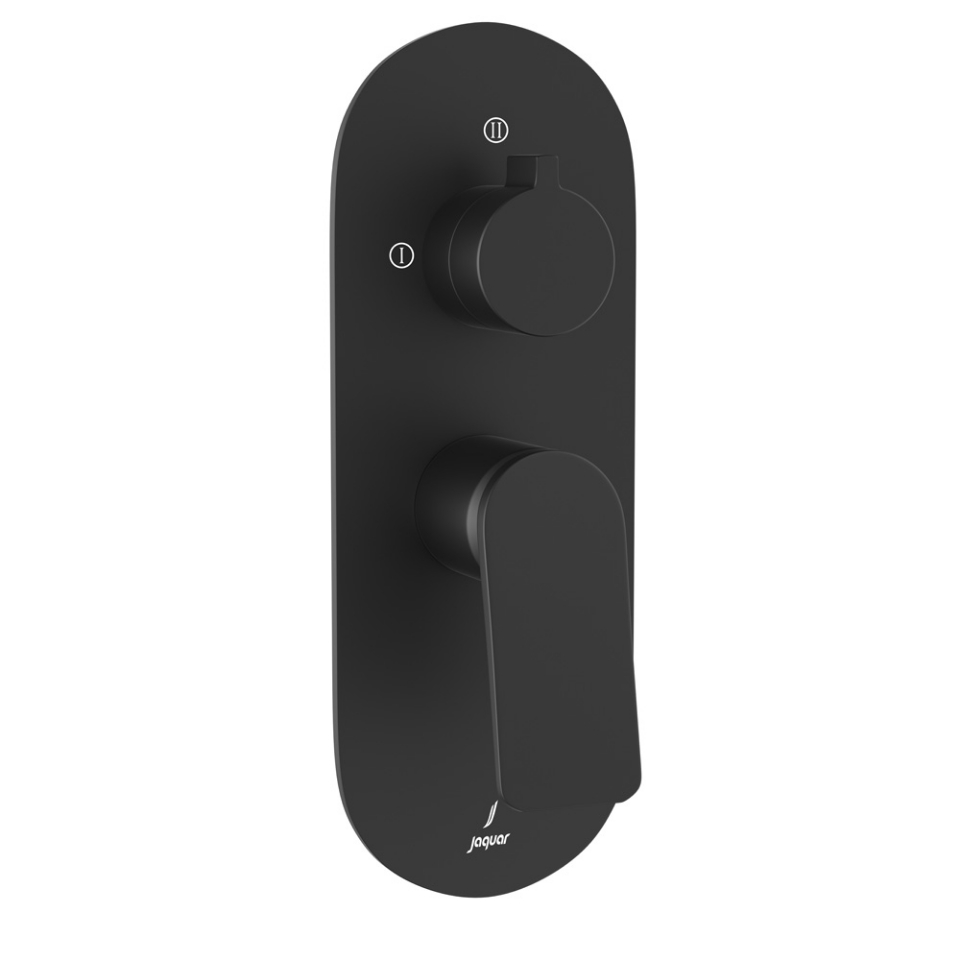 Picture of ชุดชิ้นส่วนภายนอกของก๊อกผสมฝักบัวแบบก้านเดี่ยวรุ่น Aquamax - สีดำด้าน