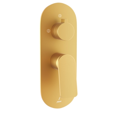 Picture of ชุดชิ้นส่วนภายนอกของก๊อกผสมฝักบัวแบบก้านเดี่ยวรุ่น Aquamax - สีทองด้านเคลือบ PVD