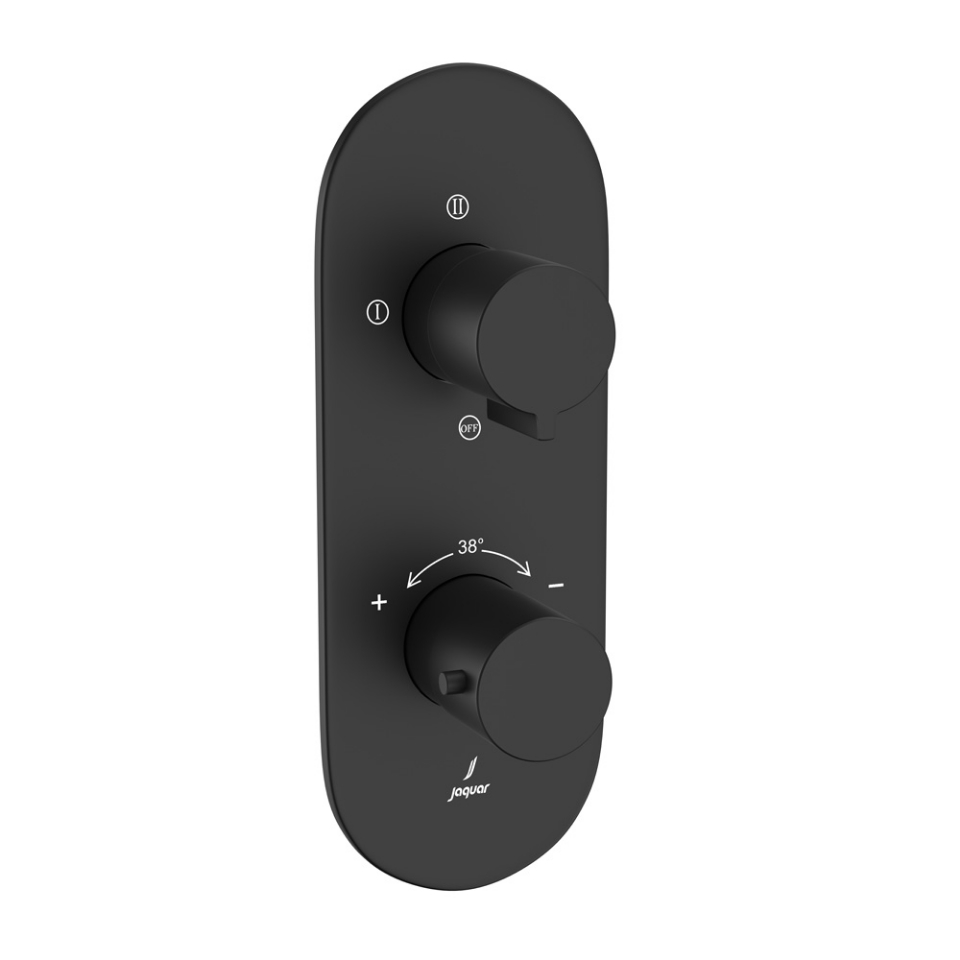 Picture of Aquamax ก๊อกผสมยืนอาบน้ำพร้อมวาล์วเปลี่ยนทิศทาง 3 ทาง - สีดำด้าน