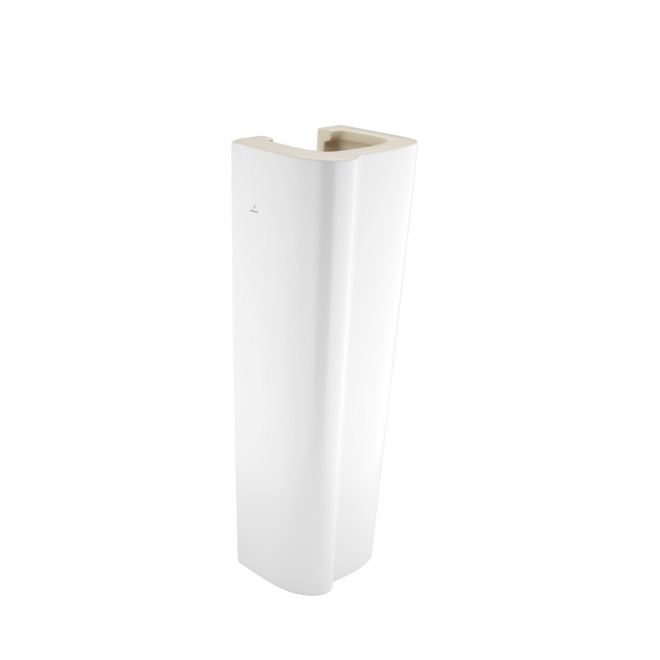 Picture of Opal Prime Washbasin Full Pedestal for OPS-WHT-15801PM