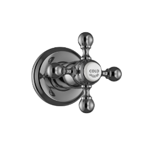 Picture of In-wall Stop Valve Cold Only - Black Chrome