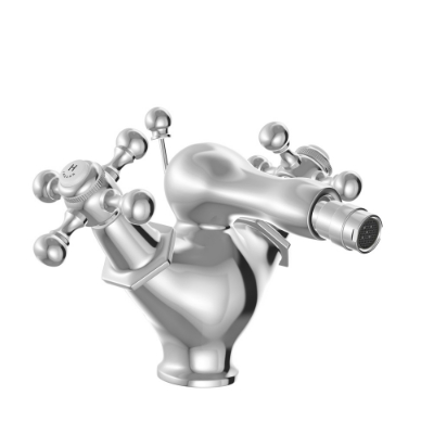 Picture of Monoblock Bidet Mixer with Popup Waste - Chrome
