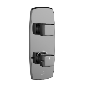 Picture of Aquamax Thermostatic Shower Mixer - Black Chrome