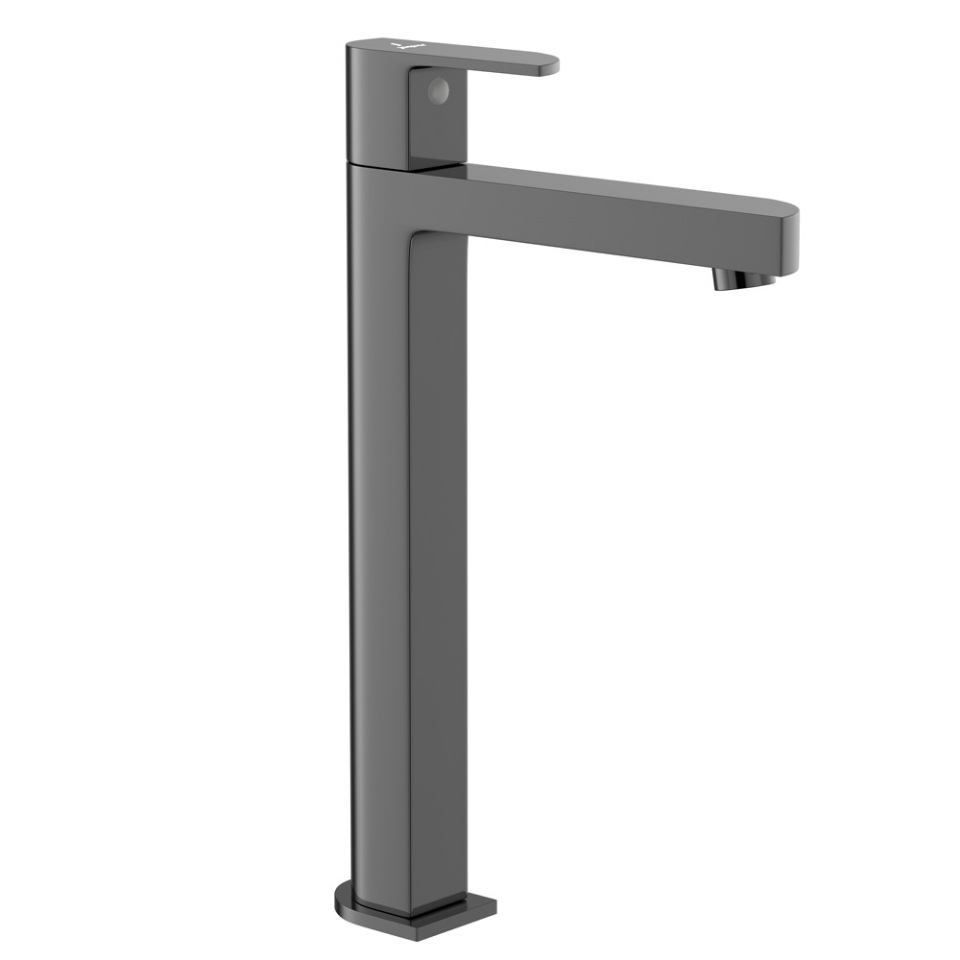 Picture of High Neck Basin Tap - Black Chrome