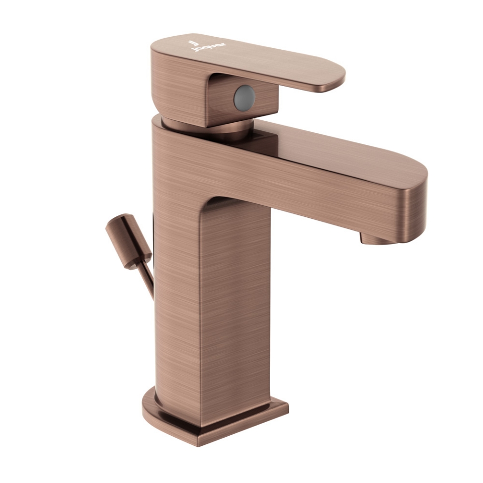 Picture of Single Lever Basin Mixer with Popup Waste - Antique Copper