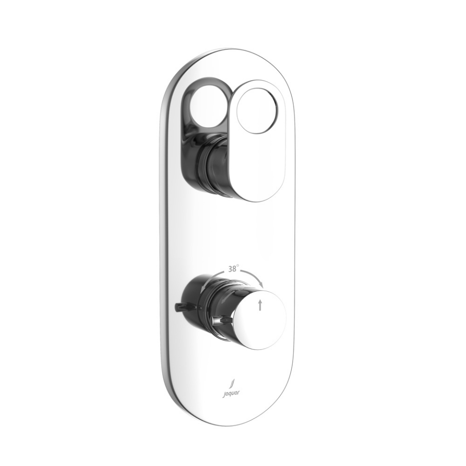 Picture of Ornamix prime Aquamax Exposed Part Kit of Thermostatic Shower Mixer - Chrome