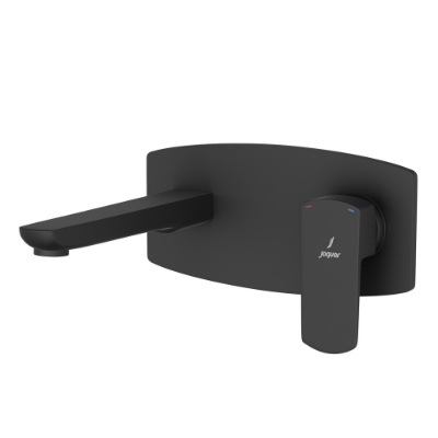 Picture of Exposed Parts of Single Lever Built-in In-wall Manual Valve - Black Matt